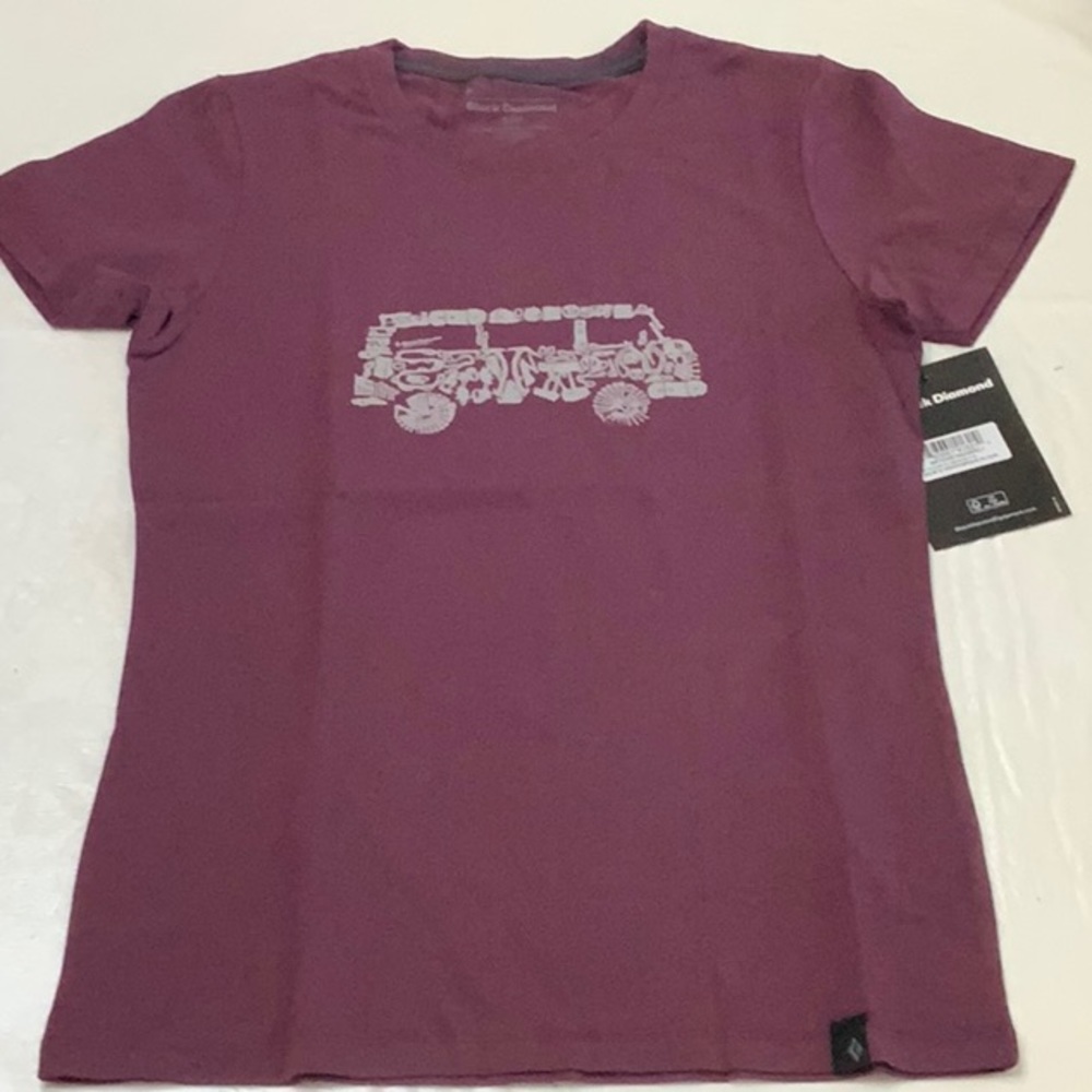 Black Diamond VANTASTIC TEE - Plum